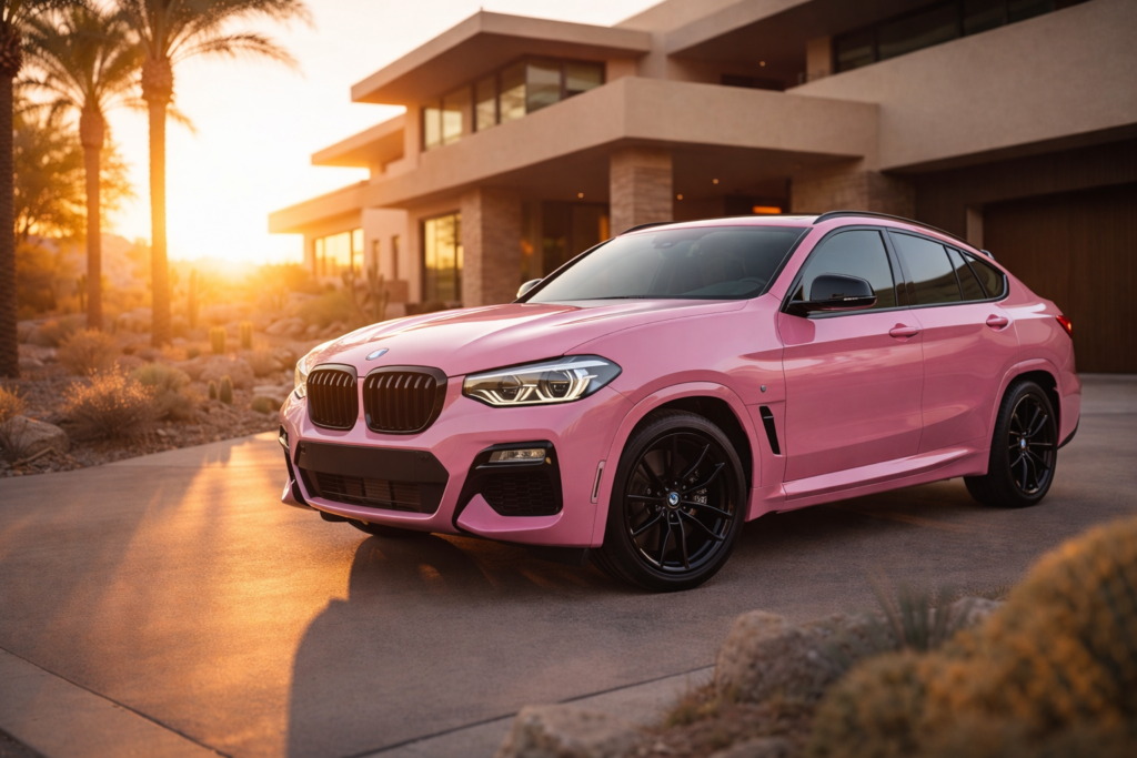 pink 2024 BMW X4 M40i
